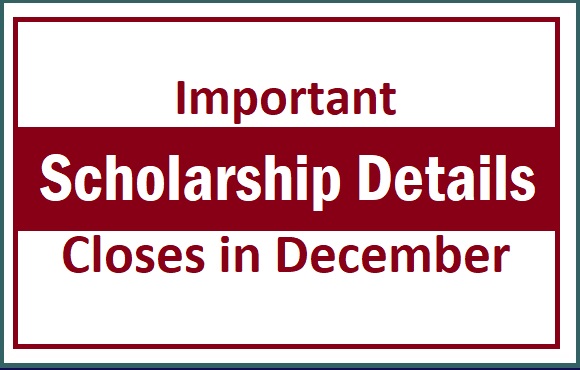 Scholarship Details for December - Teacher