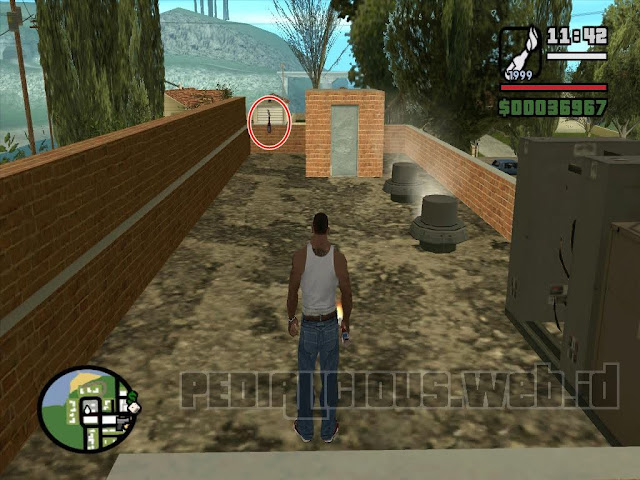 Palomino Creek Molotov Cocktail di GTA San Andreas