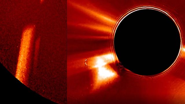 UFO News ~ Massive glowing objects flying past the sun plus MORE Ufo-near-sun-anomalies