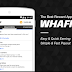 ربح المال من تطبيق whaff reward للهواتف الذكية والسحب على الباي بال