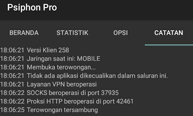 Cara Menggunakan Psiphon Pro