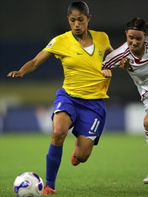 Beautiful Female Football Players: Cristiane Rozeira de Souza Silva ...