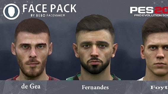 Pes 2017 Faces De Gea Fernandes Foyth Kazemario Evolution