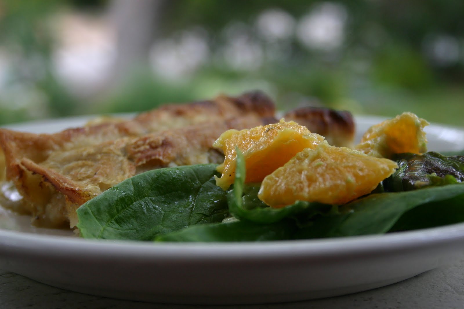 potato, mushroom, spinach enchiladas* and other stuff The Gardener's