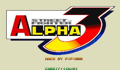Street Fighter Alpha 3 Dragon Edition hack mod sf ryu ken bison new moves bootleg zero 3