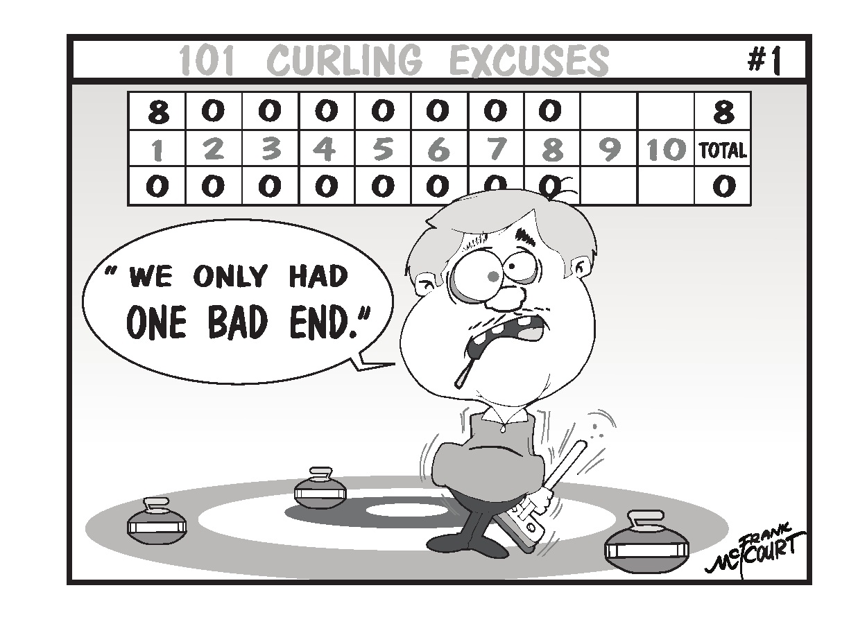 Bob Weeks on Curling: 101 Curling Excuses