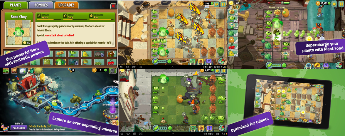 Plants vs zombies 2 coins gems