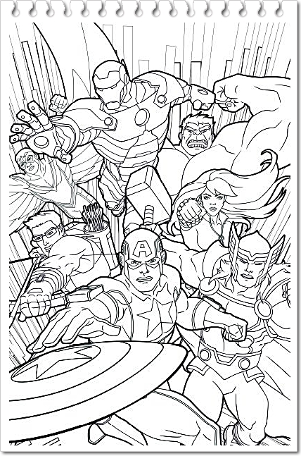 Avengers Coloring Pages Ideas With Images Avengers Coloring Pages | My ...