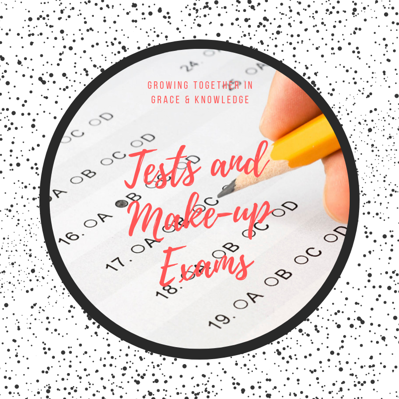 Tests and Makeup Exams