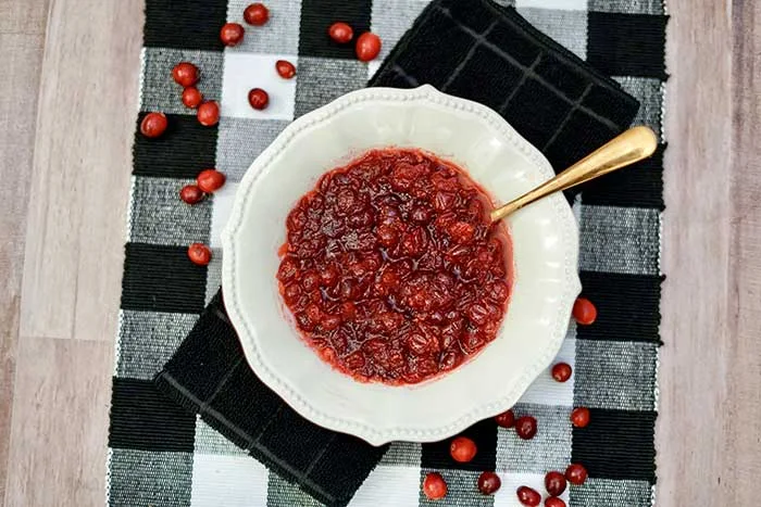 Apple Cider Cranberry Sauce Whole Berry or Jellied - Koti Beth