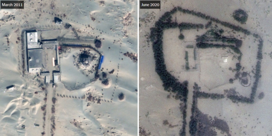 Foto Satelit Perlihatkan China Hancurkan Ribuan Masjid dan Makam Muslim di Xinjiang