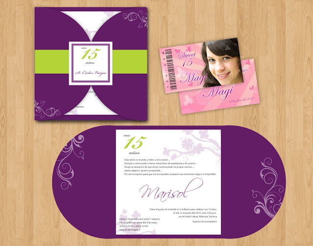sobre tarjetas de bodas 15 aÑos colaciones y todo evento social