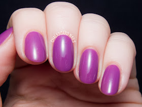 Serum No. 5 Ultra Violet via @chalkboardnails