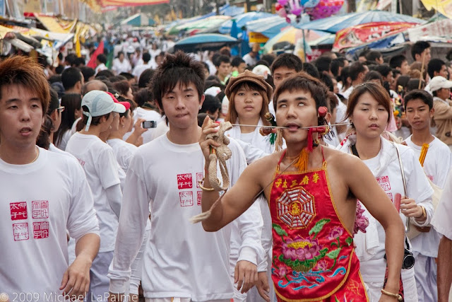 Phuket Vegetarian Festival  © 2013 Michael LaPalme