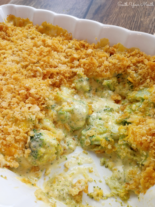 South Your Mouth Better Broccoli & Cheese Casserole