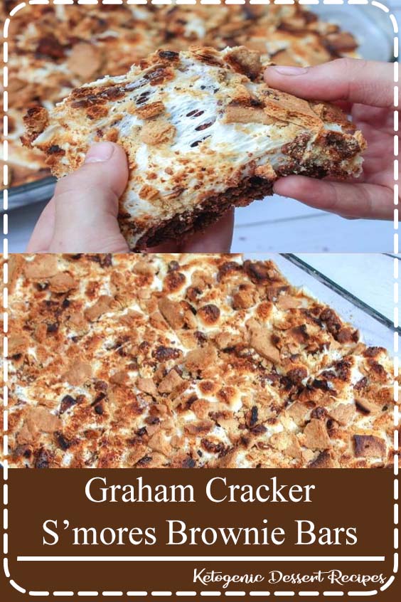Graham Cracker S’mores Brownie Bars rebecca lvarado