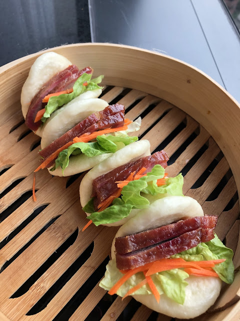 Gua bao au porc laqué char siu ????