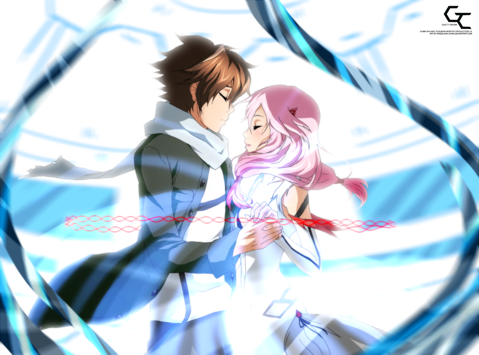 gambar anime ouma shu and inori yuzuriha | Sri Kustiyani (Yanie)