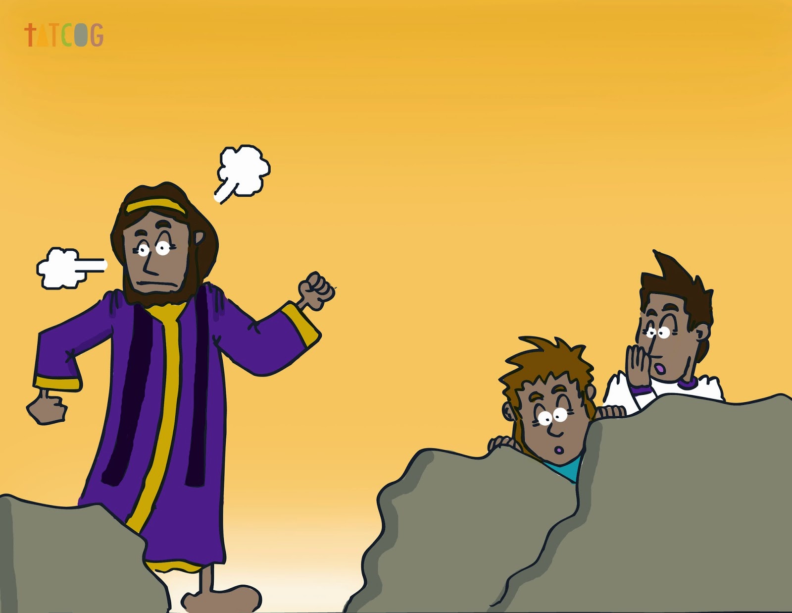 TATCOG SCHOOL: (55) Jonathan helps David