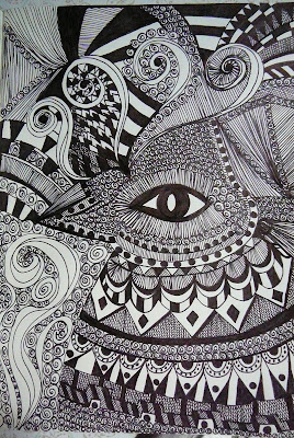 Breathe!!: a few more zentangles and doodles..