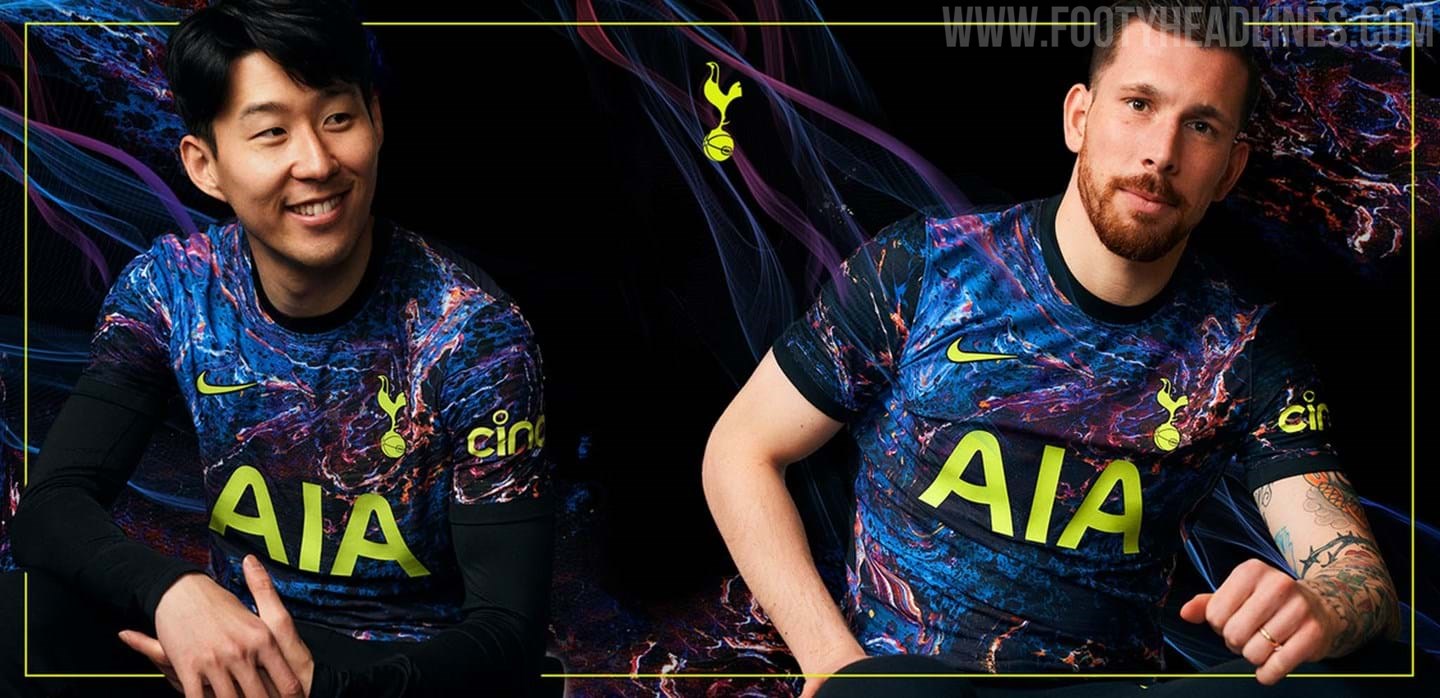 Tottenham Hotspur 21-22 Away Kit Released - Amazing On-Pitch