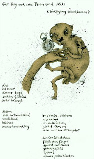 Kay Voigtmann zu einem Gedicht von Wolfgang Windhausen Kay Eisenacher und seinem Patenkind gewidmet, 2005