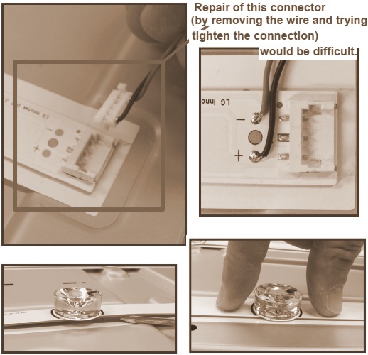 electrotricks LG LCD TV Backlight blinking problem troubleshooting LG 60LB7100 Intermittent