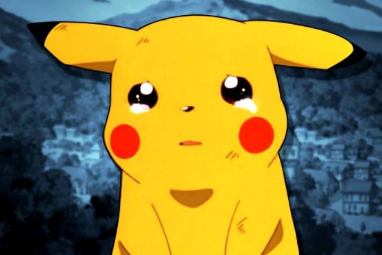Kumpulan Gambar Pokemon Sedih Animasi Bergerak Pikachu Menangis Lucu