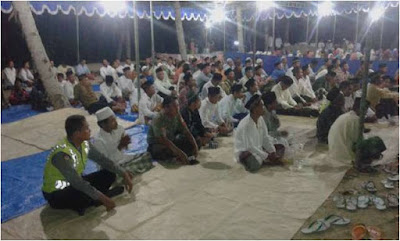 BABINSA DESA GEBANG KOMSOS DENGAN TOGA