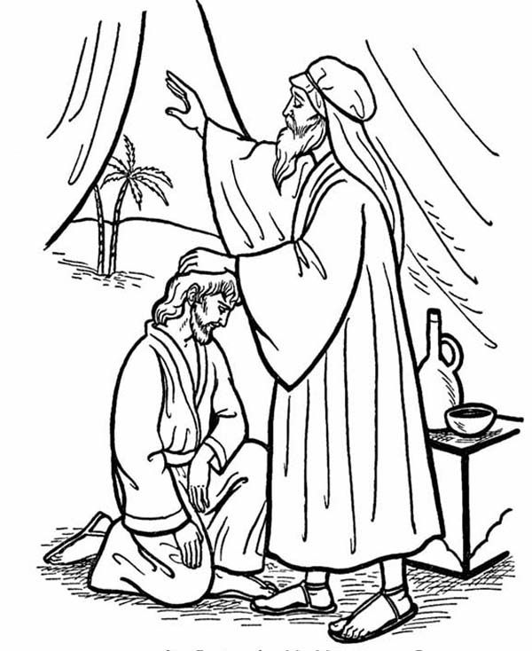 Jacob And Esau Coloring Pages 2 - Coloring Pages