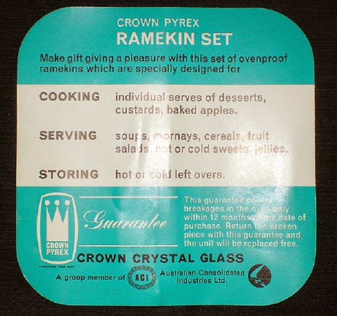 The Rameking Crown Pyrex