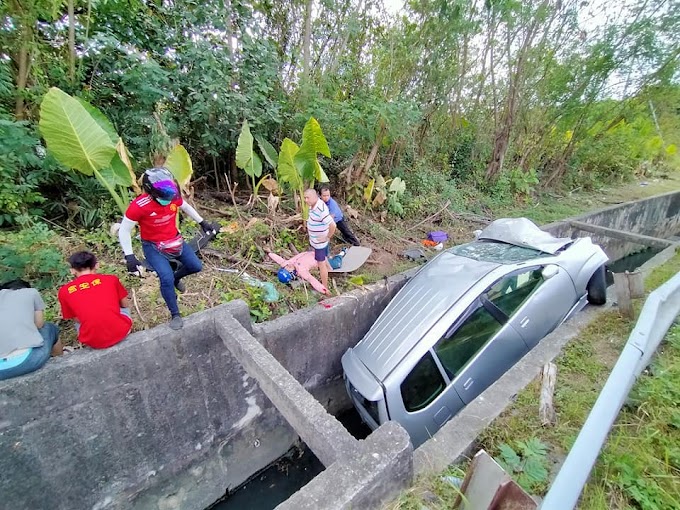 Kemalangan maut penunggang motor & Avanza di Penampang