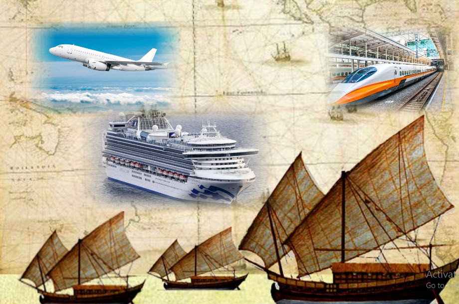 history of tourism and transportation