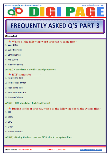 DP | FAQ | 4 - JAN - 17 DP | FAQ | 4 - JAN - 17