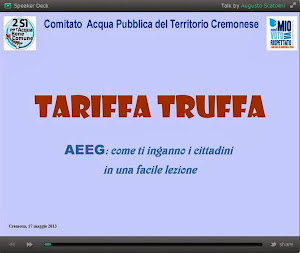 Acqua Tariffa Truffa