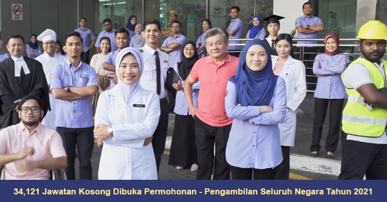 34 121 Jawatan Kosong Dibuka Permohonan Pengambilan Seluruh Negara Tahun 2021 Jobcari Com Jawatan Kosong Terkini