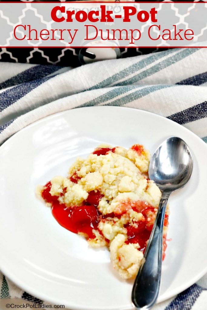 annies home 3 ingredient dump cake cooked in Slow Cooker