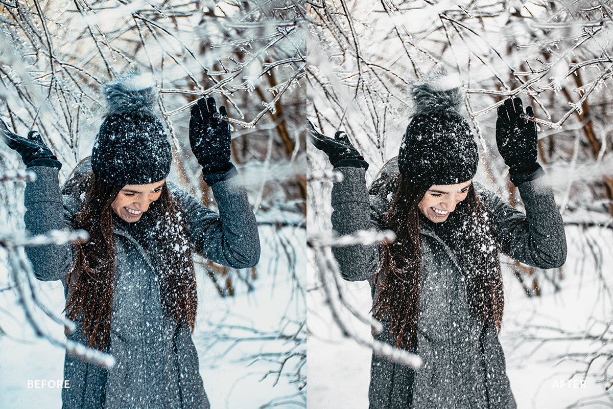Lightroom Preset Snow Winter (DNG)