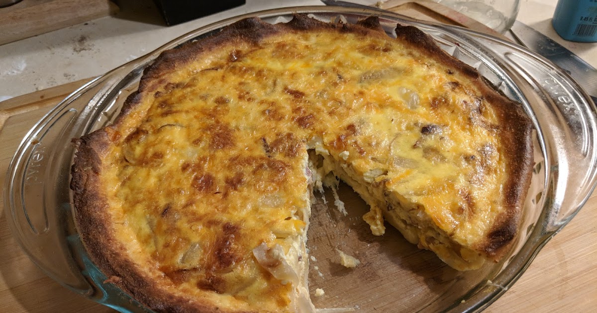 Goth Gourmande Recipe Low carb bacon quiche
