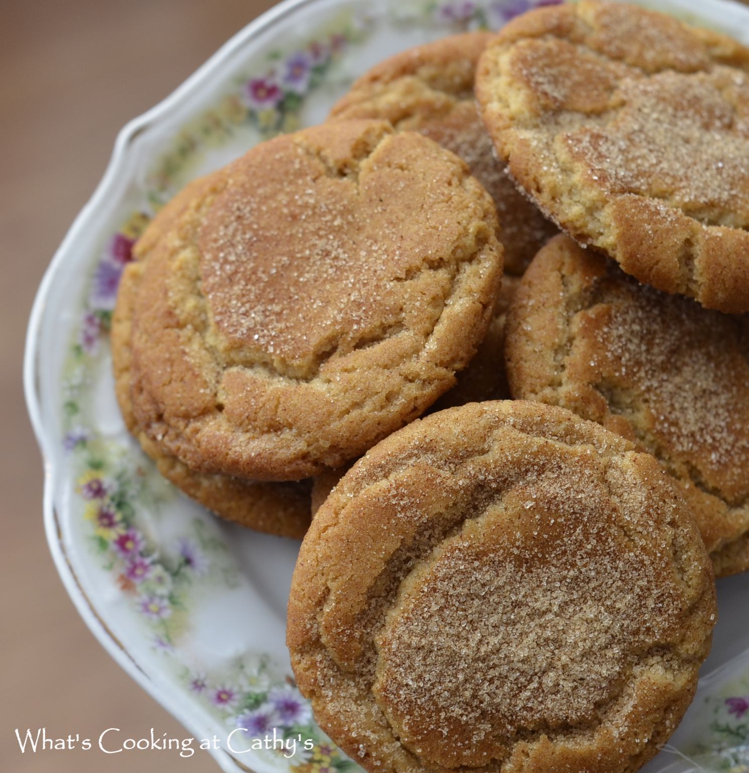 Browned Butter Snickerdoodle Cookies