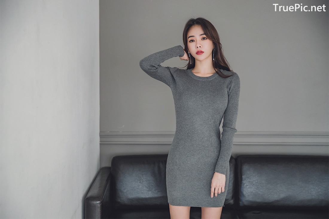 Image Korean Fashion Model - An Seo Rin - Office Dress Collection - TruePic.net - Picture-14