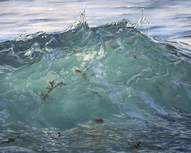 الفنانة إيرينا كمبرلاند دقة في رسم الماء الفنانة إيرينا كمبرلاند دقة في رسم الماء