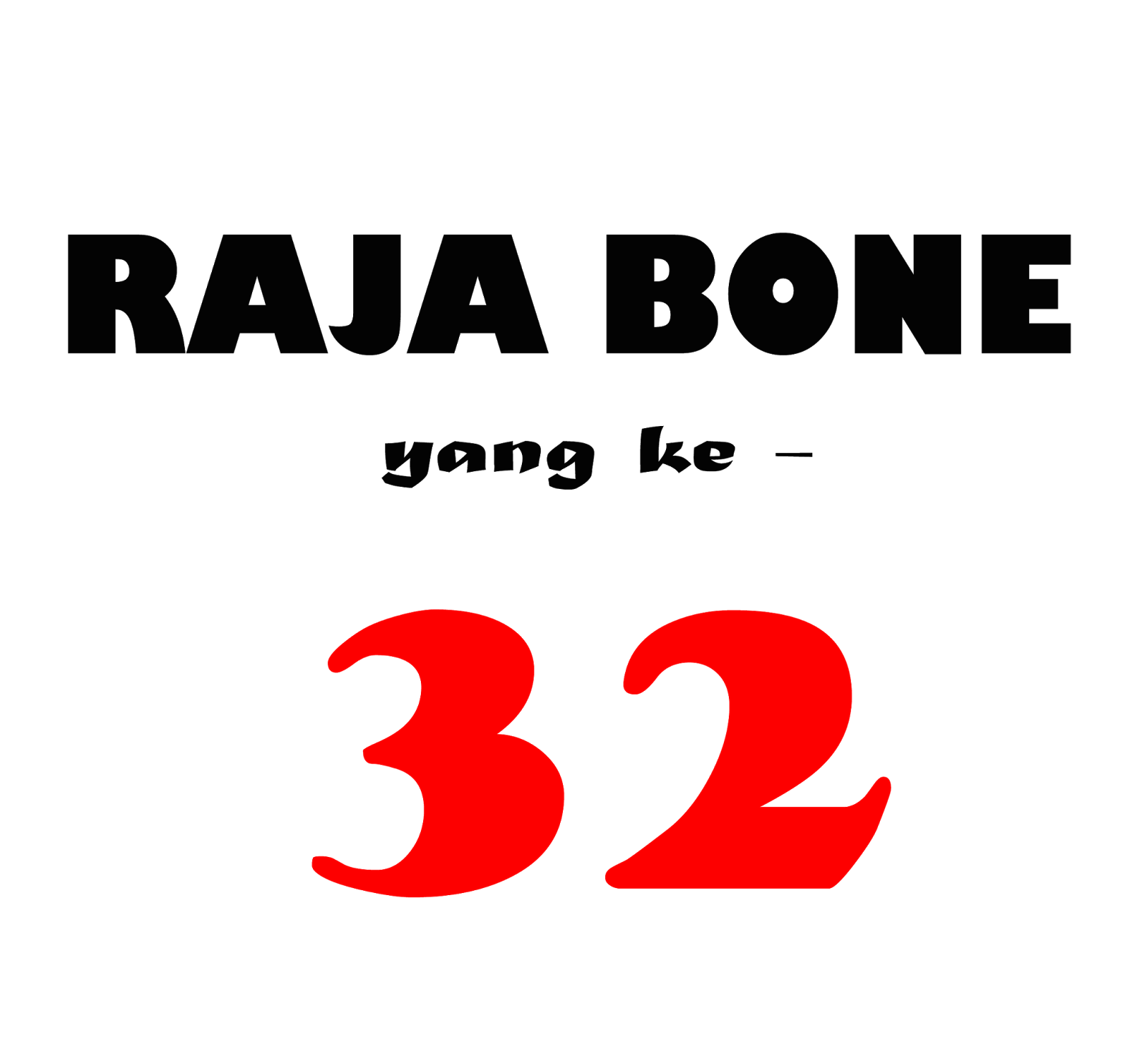 Raja Bone Ke-32 La Mappanyukki | Anreguru'ta