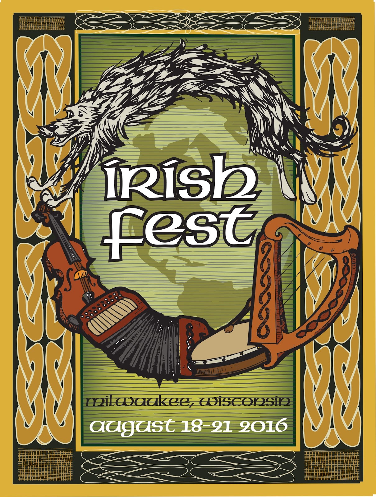 Brigi's Crazy Craft Irish Fest Poster Contest