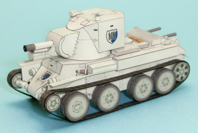 Papermau Finnish Tank Bt 42 Paper Model In 172 Scale By Lazy Life