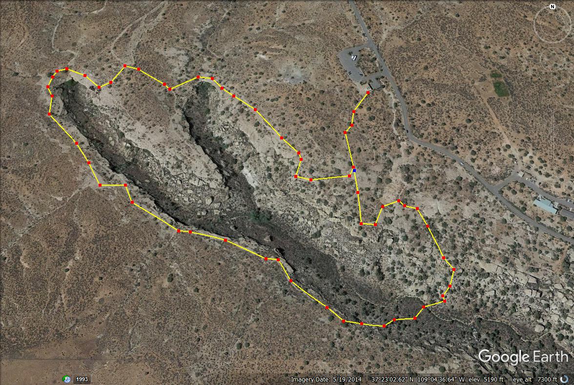 Girl on a Hike Hiking at Hovenweep National Monument