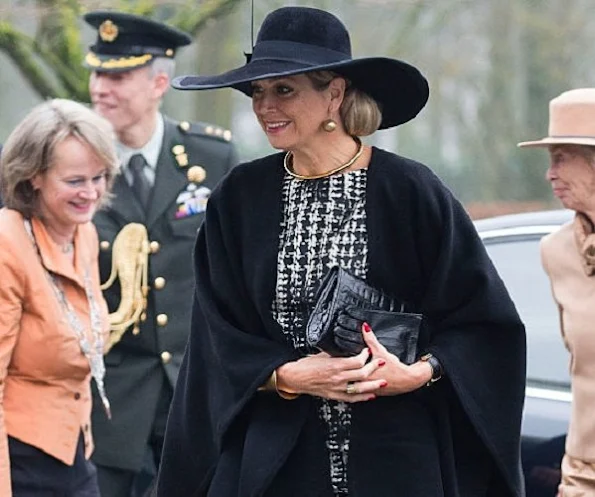 Queen Maxima of The Netherlands arrives to attend the award ceremony for the Tuinbouw Ondernemersprijs 2016 (Agriculture Entrepreneur Prize) at the Keukenhof flower show