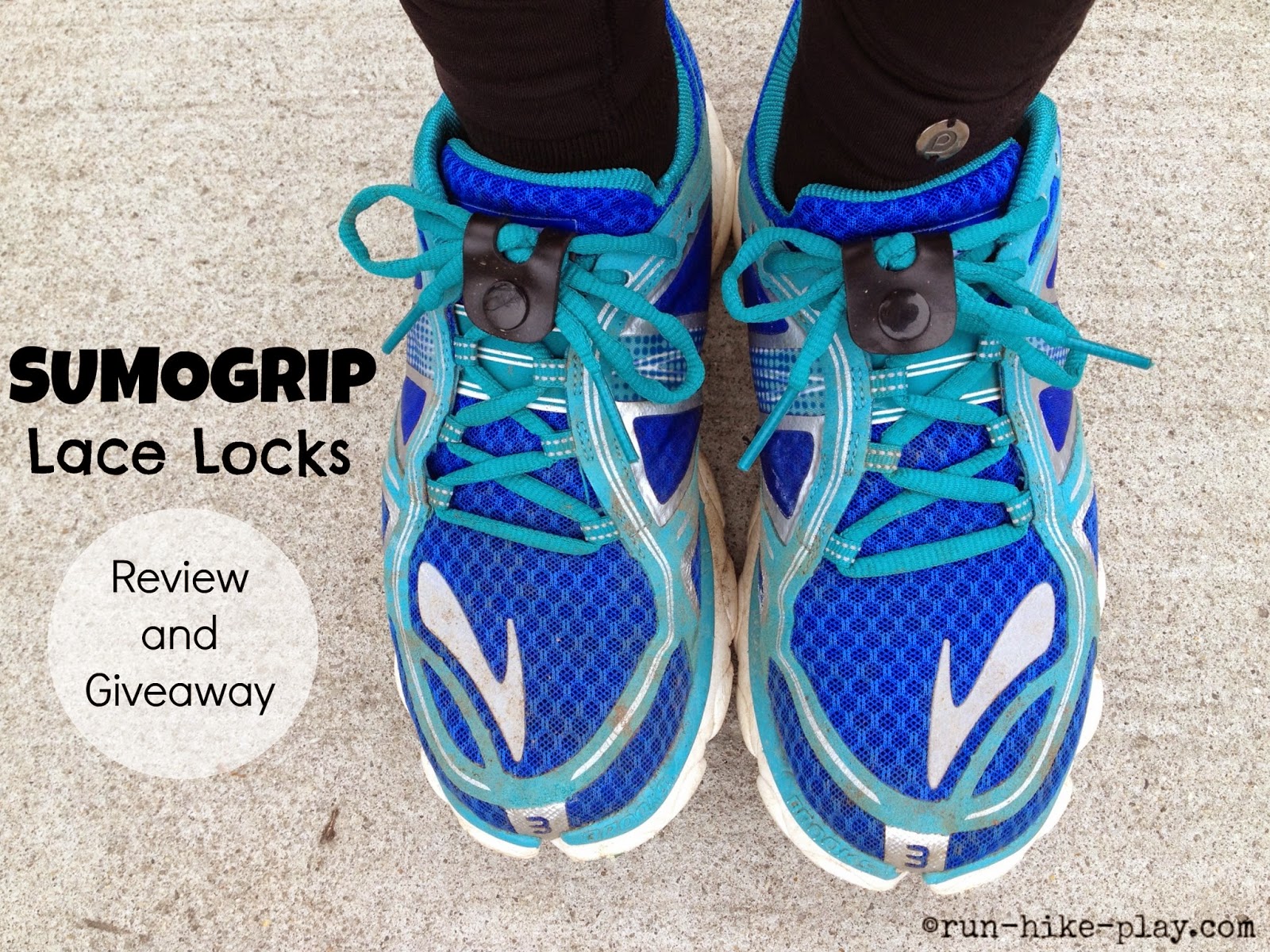 RunHikePlay SumoGrip Lace Locks Review and Giveaway