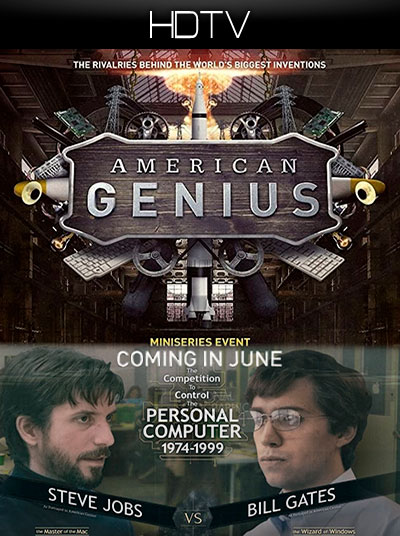 American Genius: Jobs vs Gates (2015) 720p HDTV Dual Latino-Inglés (Documental)