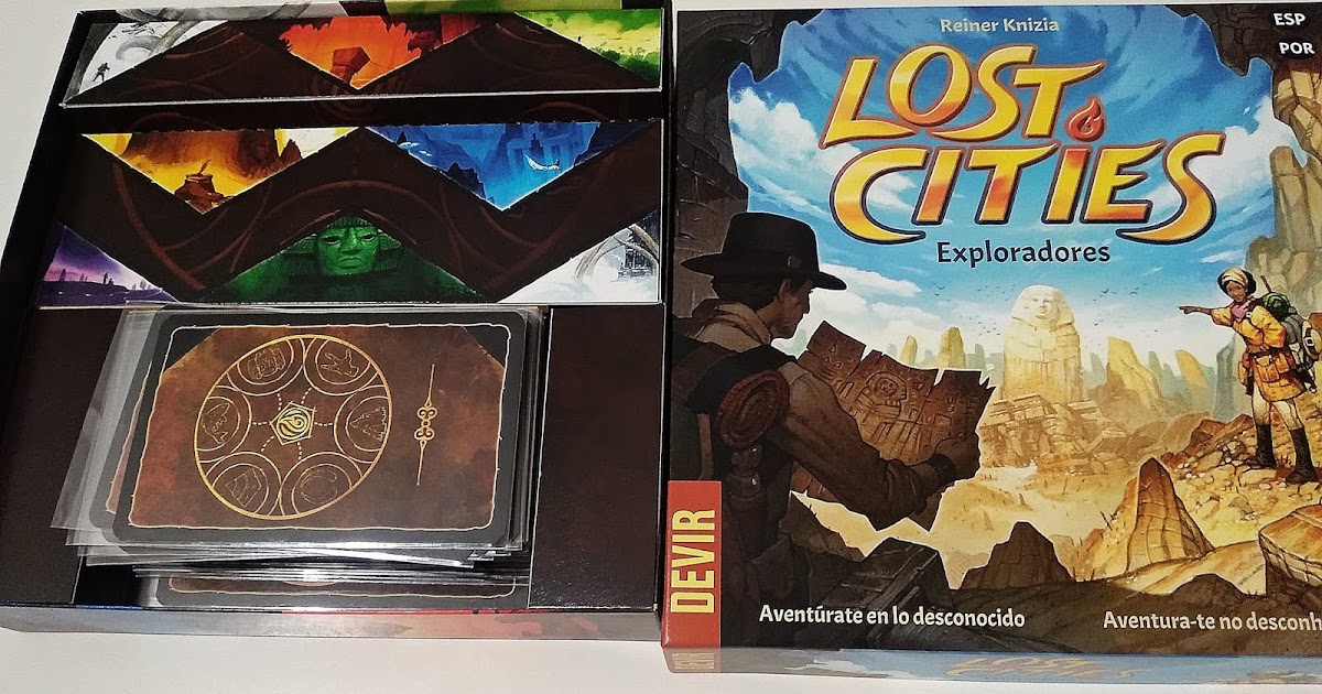 Lost Cities, de Devir Iberia. ¡Atrévete a ser el mejor de los Exploradores!